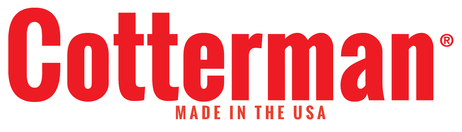 Cotterman White/Red Logo